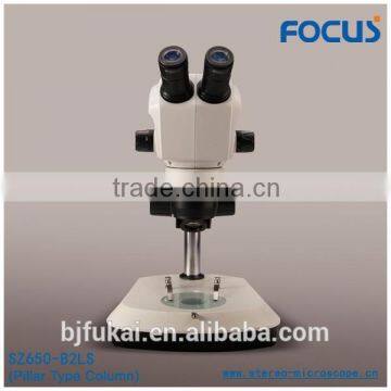 SZ650 5.25 ~ 33.75X Stereo Zoom Microscope for electron Microscope Factory