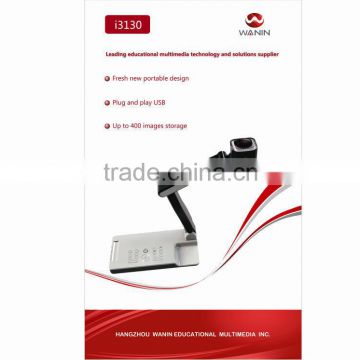 i3130 portable document camera, china document camera, A4 Size document camera