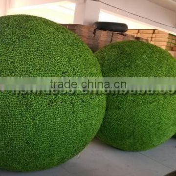 Giant artificial iron frame plastic topiary balls