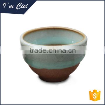 Wholesale morden light blue colored ceramic vase CC-D073