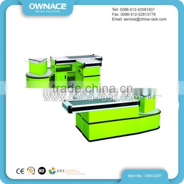 New Design Automatic Electric Checkout Counter for Supermarket