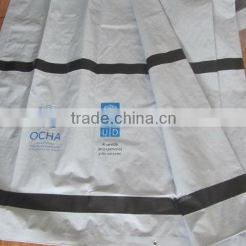 PE Plastic Canvas Tarpaulin shelter grade plastic sheeting with all specifications