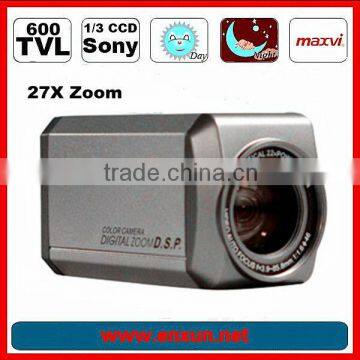 Sony 600TVL 27X zoom IR cut WDR Private zone 100x zoom camera