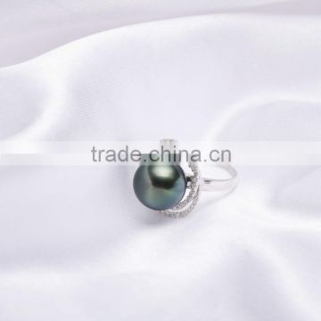 Wholesale Cheap Promotional pearl rings zircon for women