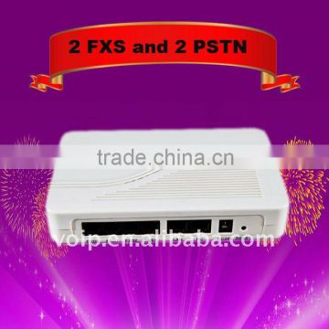 FXS Port (VoIP ATA with 2 FXS Ports and 2 PSTN Lifeline Connection)
