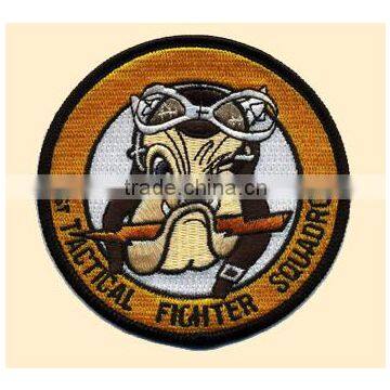 2016 hot selling custon high quality iron on woven patch/woven badge