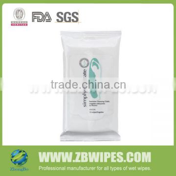 Facial Cleansing Soft Lady Wipes BV FDA Approved