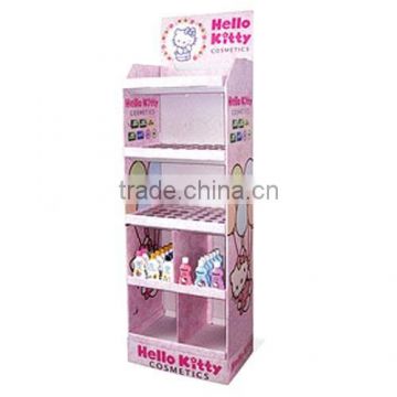 sale 4 shelves cardboard display stand for Children products