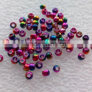 Rainbow fly bead