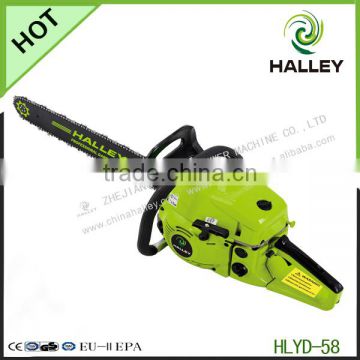 2015 newest green cut chainsaw 5800 with CE/GS/EMC/EU-2 certification