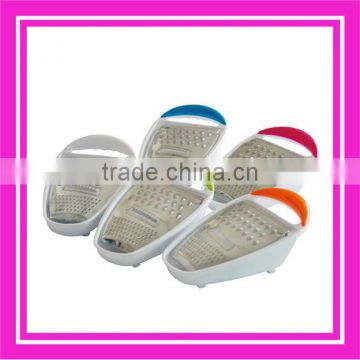plastic grater and stainless steel grater
