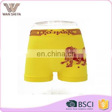 Top quality printing animal wholesale brand 92% nylon 8% spandex mens boxer briefs