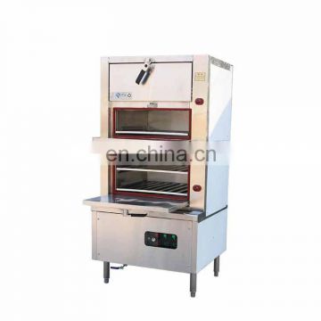 Factory Price seafood restaurant equipment/rice steaming cabinet/seafood steamer with trays
