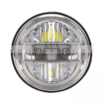 Replacement Accessories kingkong 7inch 60W led round Automobiles headlight with DRL for jeep wrangler