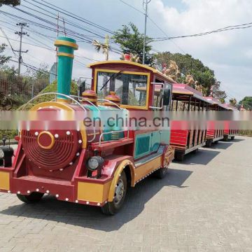 Top quality amusement produict electric trains for adults for sale