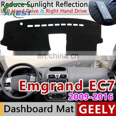 for Geely Emgrand EC7 EC715 EC718 2009~2016 Anti-Slip Mat Dashboard Cover Pad Sunshade Dashmat Accessories 2011 2012 2013 2014
