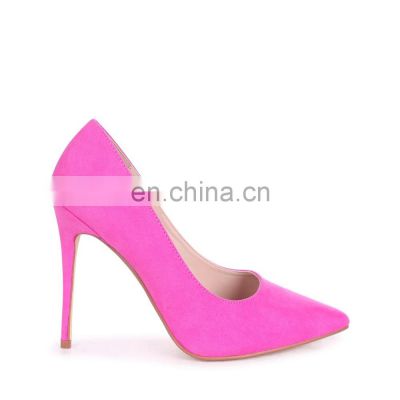 Fancy wholesale women pointed toe high heel pumps sandals shoes ladies dress shoes