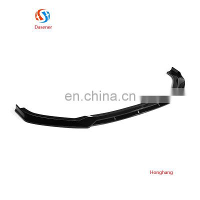 ChangZhou HongHang Factory Auto Car Accessories Front Chin Lips, PP 4-stage Font Bumper Lip Spoiler Diffuser For A3 S3 2017-2019