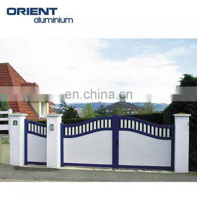 China factory aluminium main gate portail aluminium French style