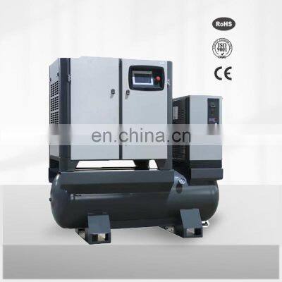 Bison China Golden Supplier High Pressure 10hp 7.5Kw 11 Kw 15kw Integrated Screw Type Air Compressor