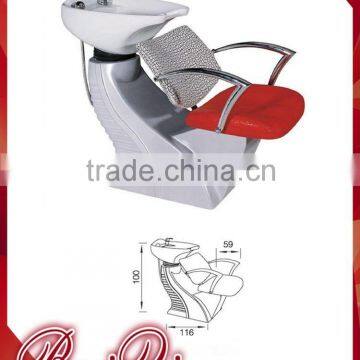 Beiqi 2016 China Supplier Backwash Massage Chair, Hydraulic Shampoo Chair Unit Station Wash Basin for Sale