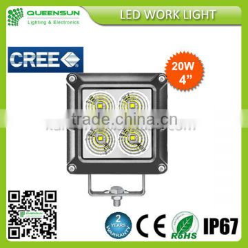 The lowest price!! 4inch 20W Cree LED work light QS-REWL20-C