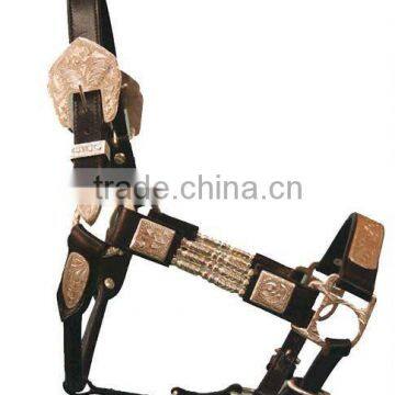 Leather Show Halter