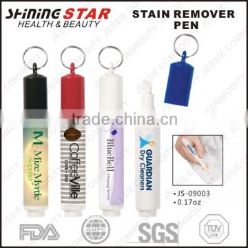 JS-09003 2015 new design stain remove stick with key chain 5ml