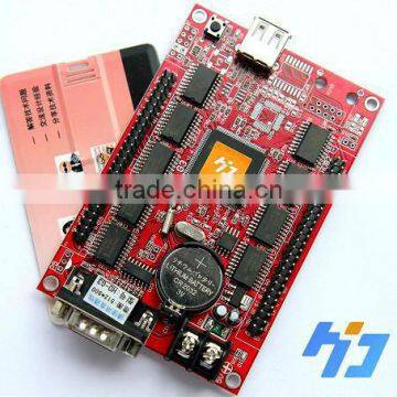 Low price led running led control card G3,512x800,USB port