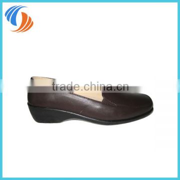 Women Brown Casual Shoes PU Leather Shoes