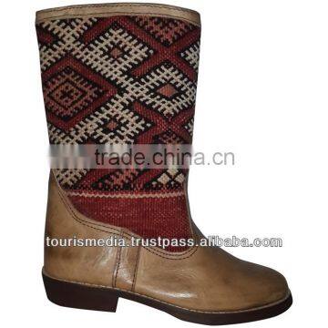Handmade moroccan kilim boot size 38 n9 Wholesale