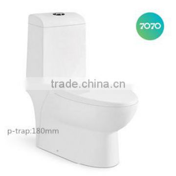 chao zhou elegant design washdown One Piece P-trap bathroom toilet z941