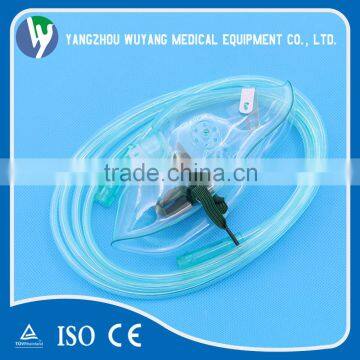 Medical sterile oxygen mask of single package