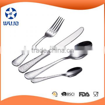 plain stainless steel cutlery