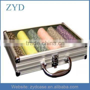 300 Count Professional Aluminum Case Poker Chip Holder ZYD-HZMpcc004