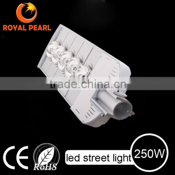 250W LED street light CE RoHS Bridgelux chip 3 years warranty IP65