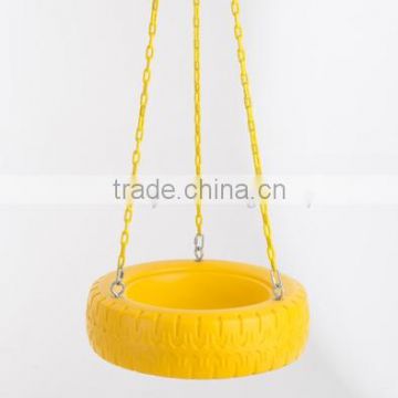 Plastic Tire Swing with Chains