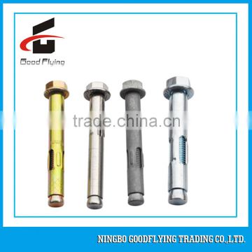 Expansion cable ground hex nut sleeve anchor