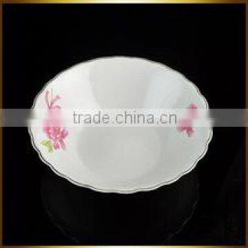 China market promotionals hotel round design porcelain soup bowls