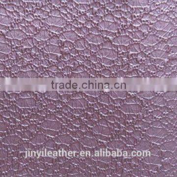 JRLW020 flower design pvc synthetic &artifical leather for bag wallpaper guangzhou china factory dirtect sell