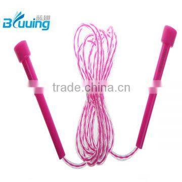 2016 wholesale alibaba online shopping adjusted colorful PVC jump rope for training programs & sports training