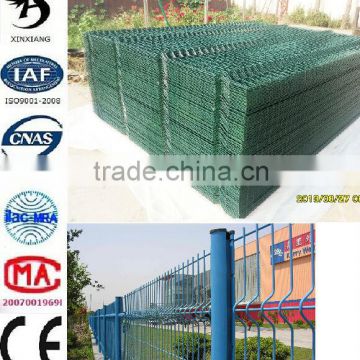 PVC coated curvy welded wire fence