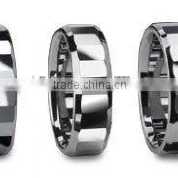 Black Tungsten carbide rings