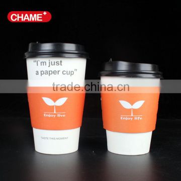 paper sleeve for hot drink, heat-insulated clutch