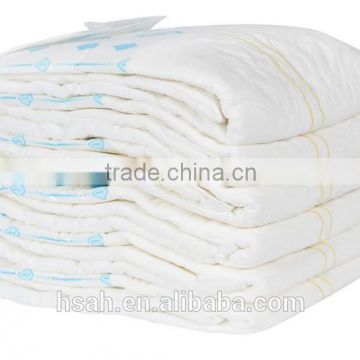 The most popular paper diaper with newborn cloth in China