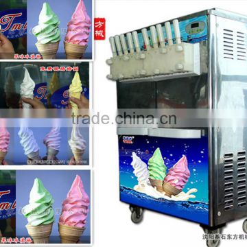 TML P1080 Large Capacity Ten Flavours Commercial Use Soft Serve Ice Cream Machine with CE approved