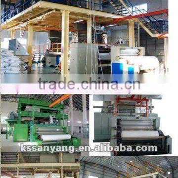 SY 2012 Most welcomed non woven fabric making equipment