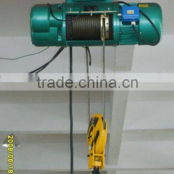 single speed 220v--420V WIRE ROPE ELECTRIC hoists