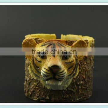resin tiger ashtray with tiger design cigar ashtray