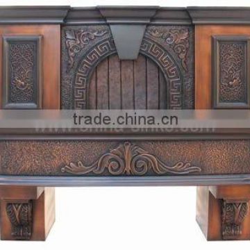 Custom Fabrication Copper Fireplace Hood